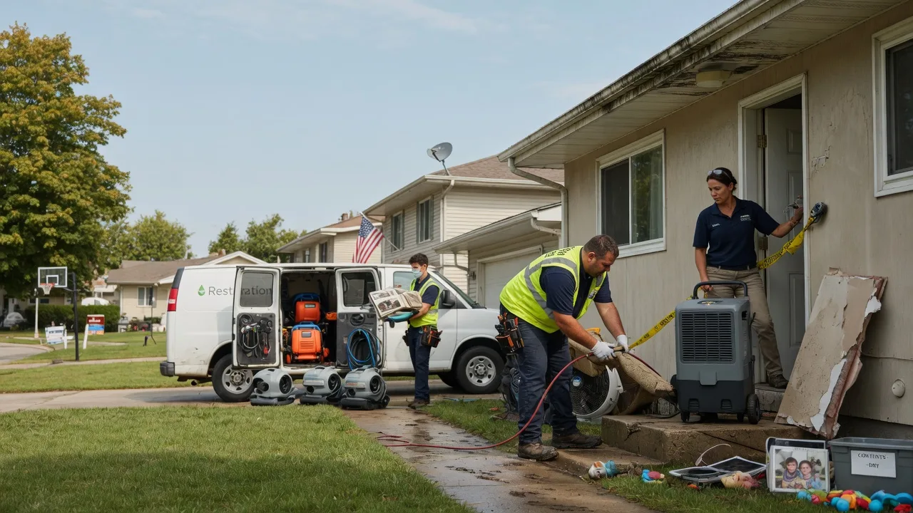 Water Damage Restoration in Butlerville, IN near me